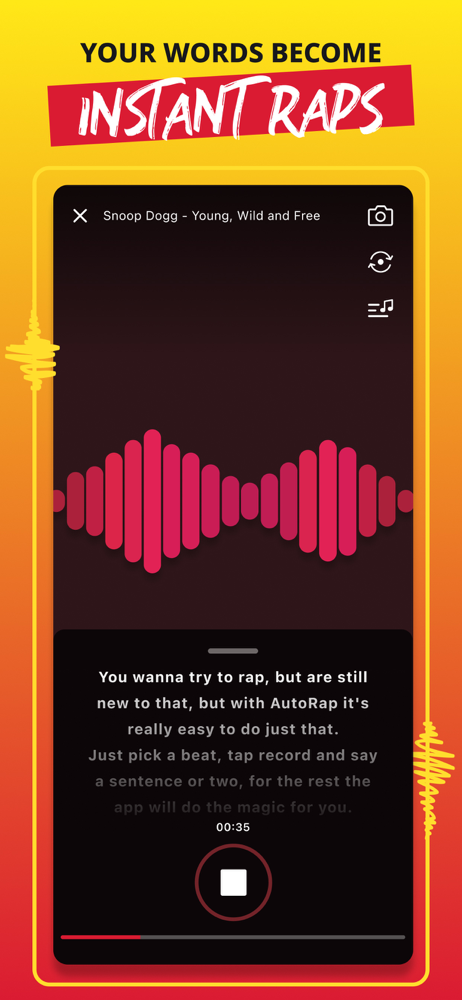 Autorap By Smule Overview Apple App Store Us - auto rap battle roblox copy and paste