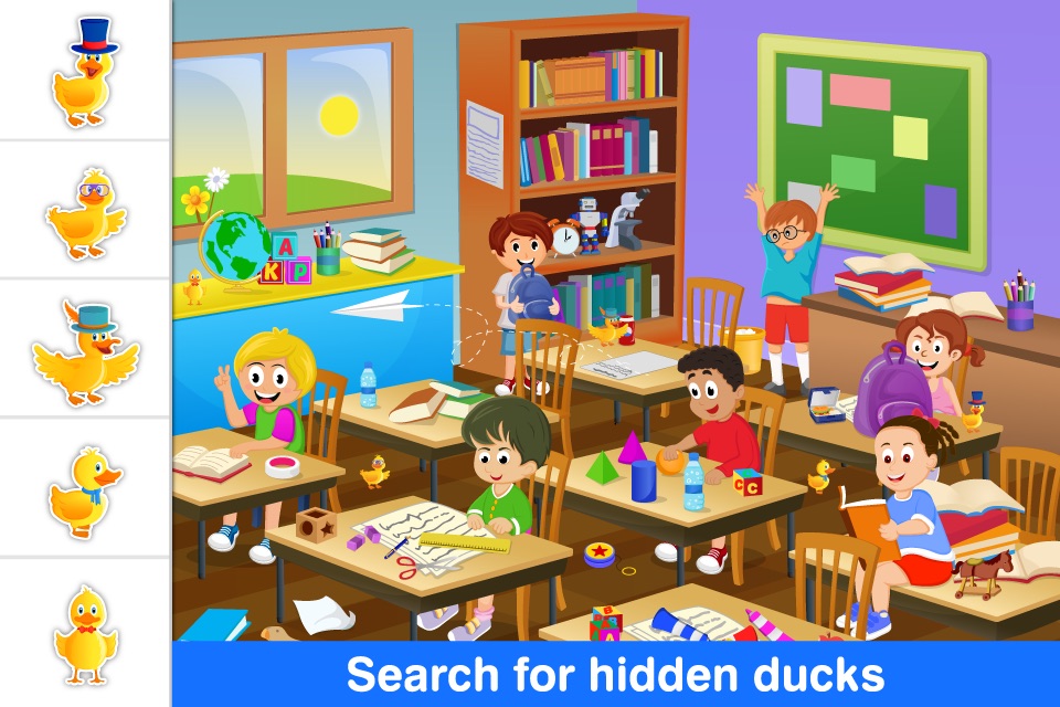 Where's The Duck? School Lite screenshot 4