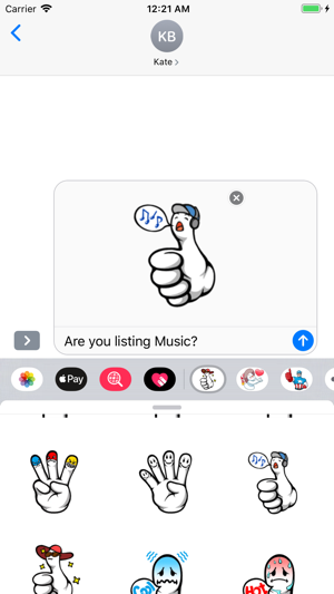 Fingerface ArtWork Stickers(圖5)-速報App