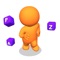 Icon Make A Word 3D