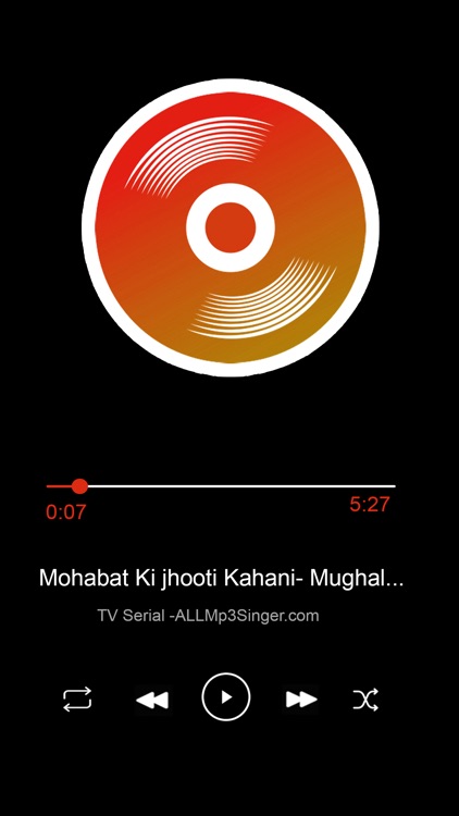 Music player Dark screenshot-3