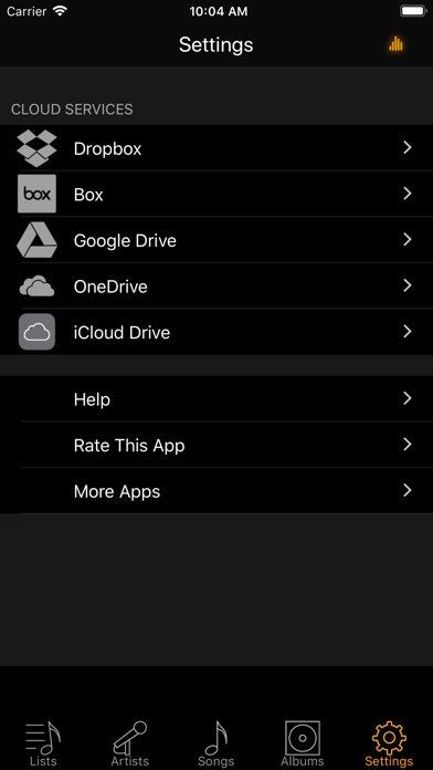 MusicDrop - Cloud Drive Music screenshot 3