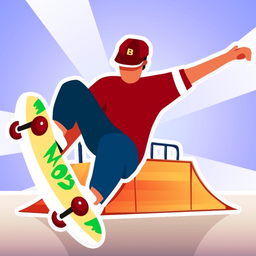 skateboard简笔画图片