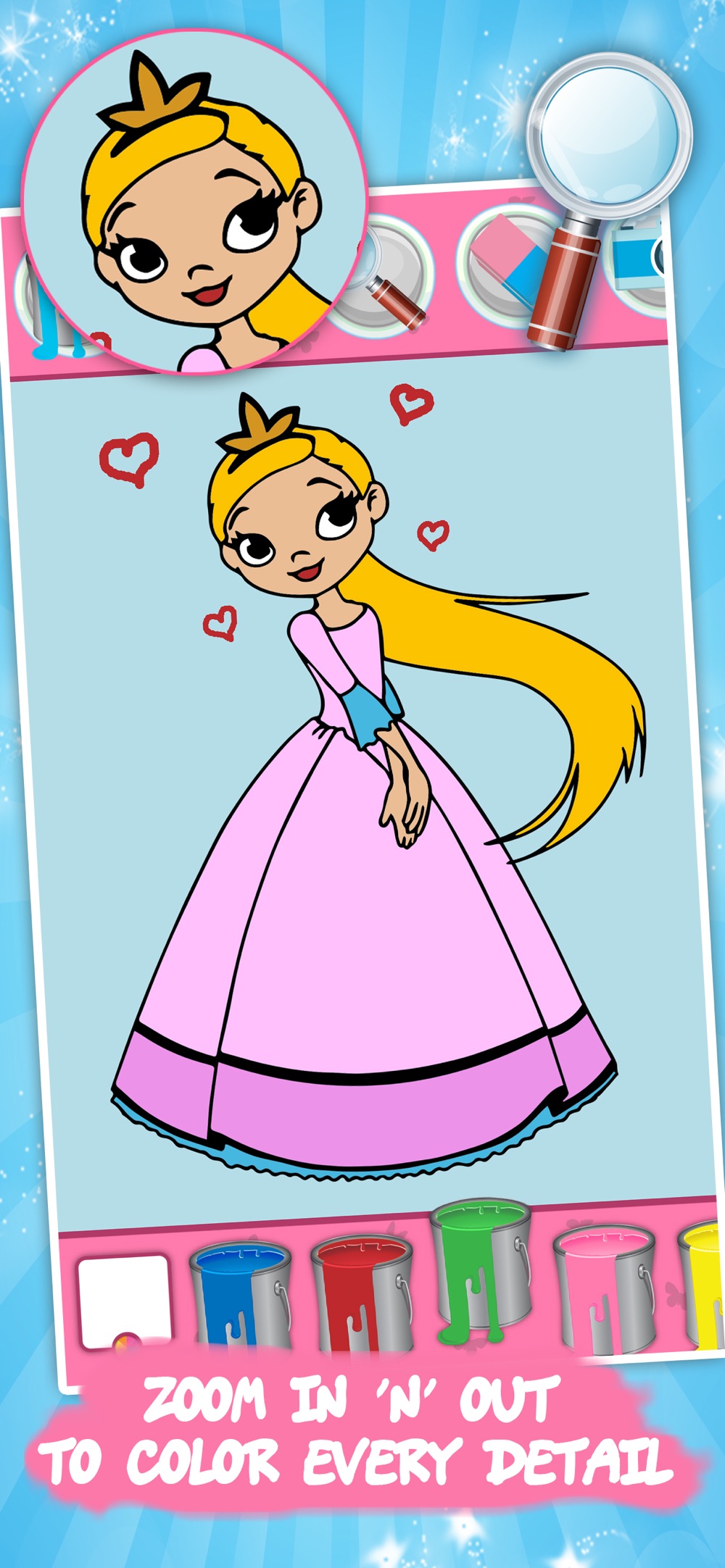 Download Best coloring book - Princess Cheat Codes - Aurora Cheats and Hacks