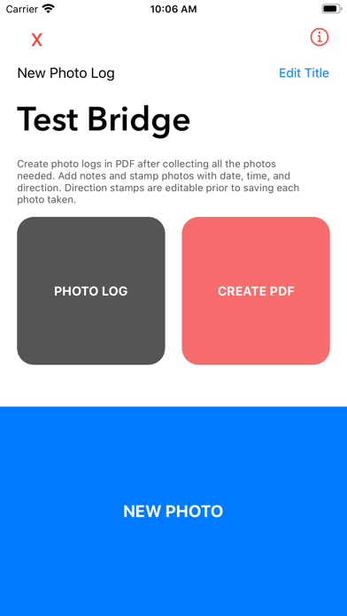PPL: PDF Photo Logs screenshot 2