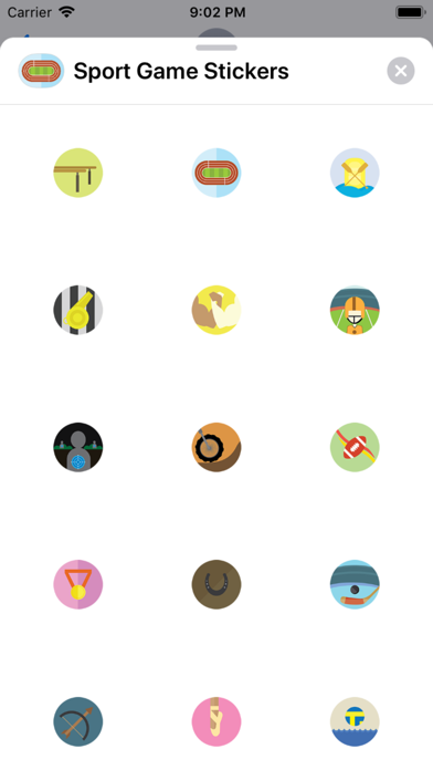 Sport Game Stickers Screenshot 1