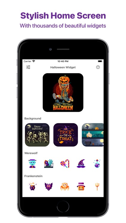 Halloween Widget