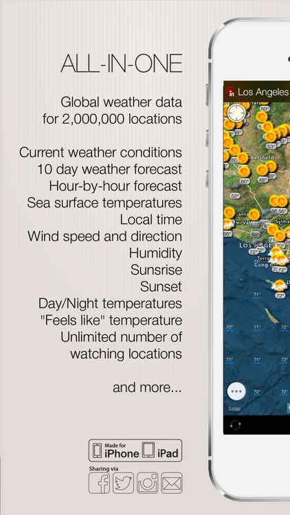 Weather and wind map screenshot-3