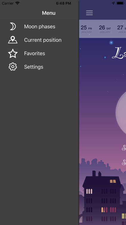 The Moon phases