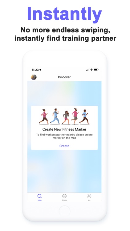 Fitness Map - Meet New Friend