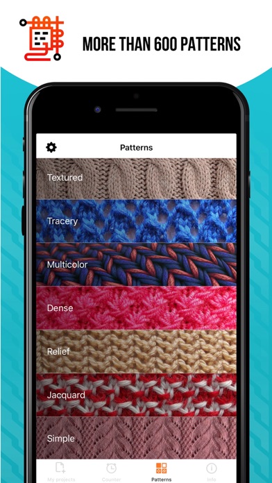 Knitting Patterns: Row Counter screenshot 3