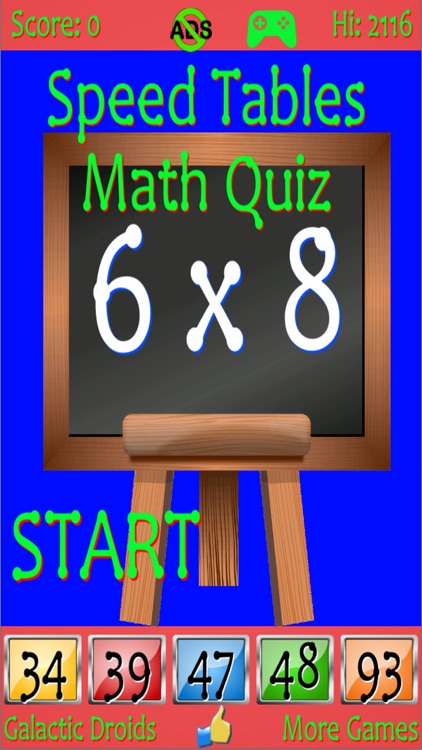 Speed Tables Pro Math Quiz