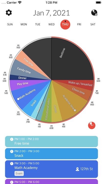 WeeklyPlan - Schedule , Tasks