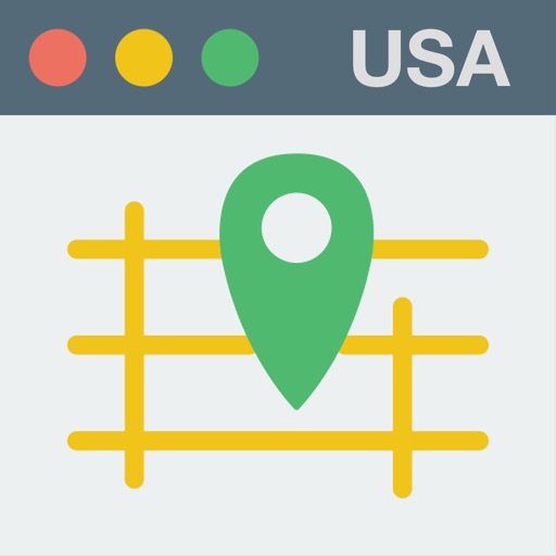 QuickMap USA icon