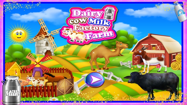 Dairy Cow milk Factory game