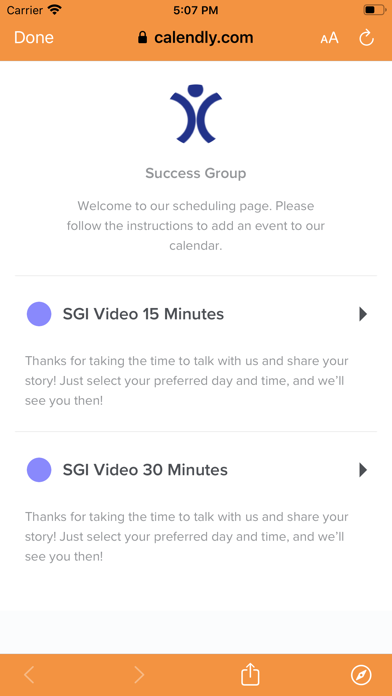 How to cancel & delete SGI Events from iphone & ipad 4