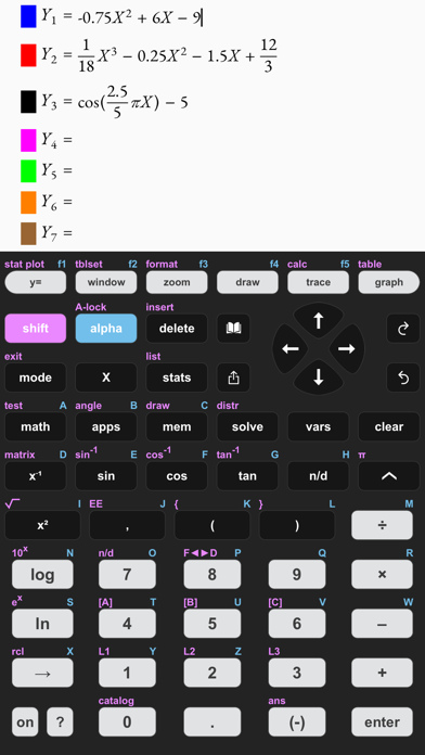 Taculator Graphing Calculator screenshot 2