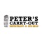 With the Peter's Carry Out mobile app, ordering food for takeout has never been easier