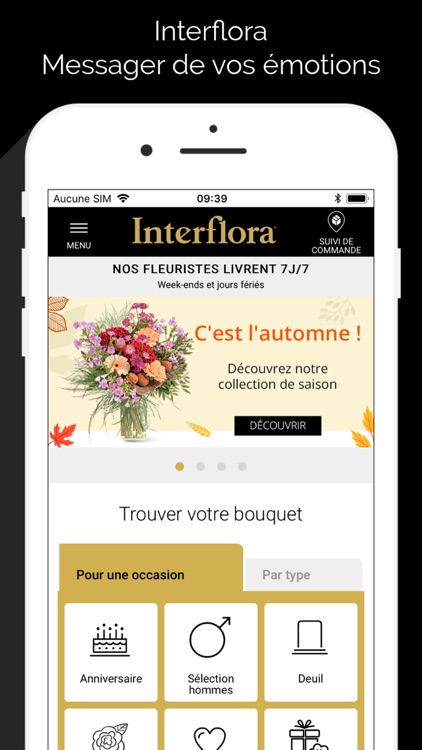 Interflora livraison de fleurs