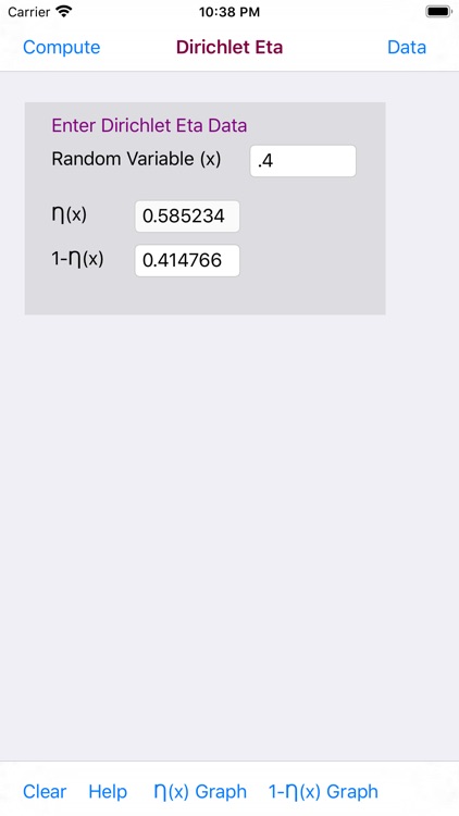 Dirichlet Eta Function