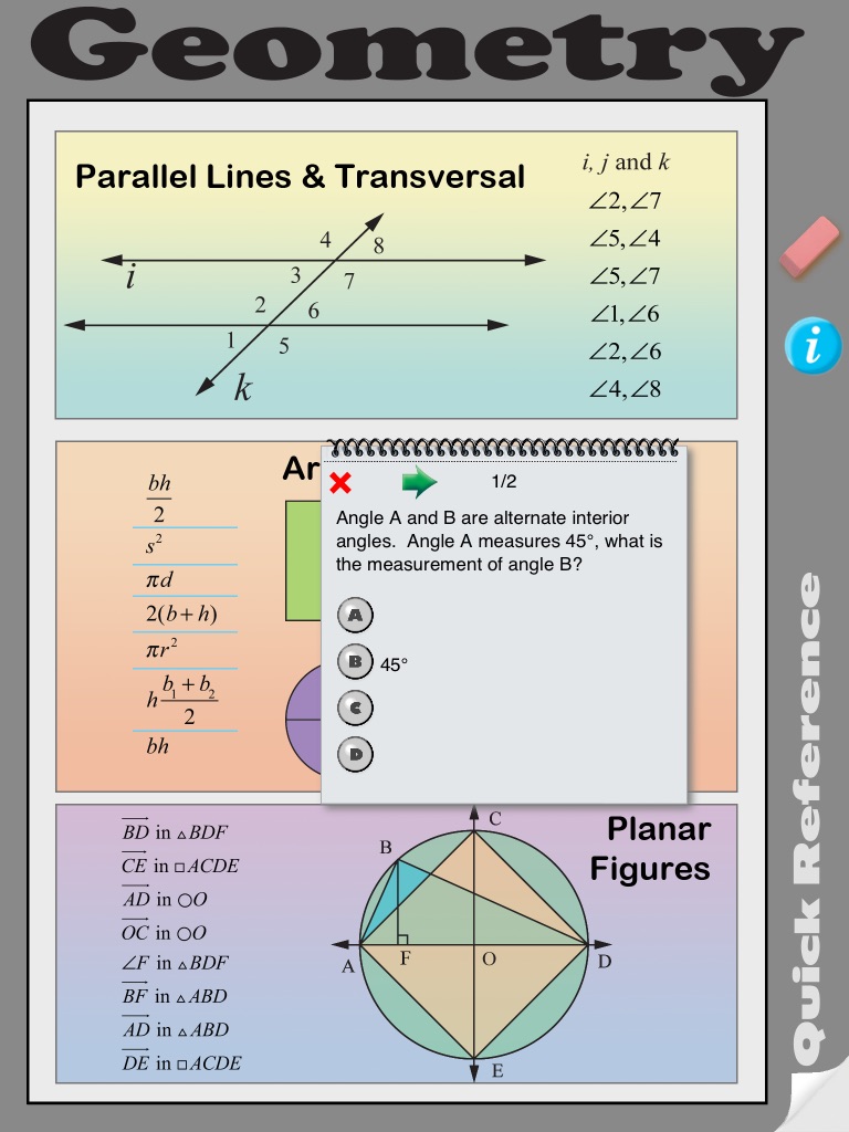 Geometry Quick Reference screenshot 4