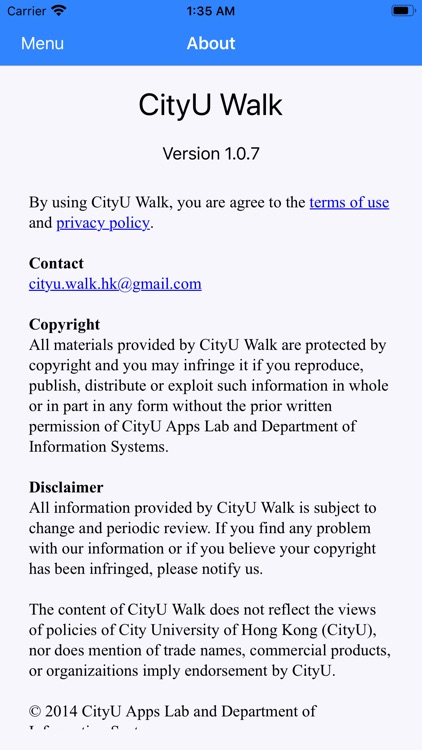 CityU Walk screenshot-4