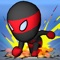 In this super hero puzzle game, user need to draw line to plan his attacks