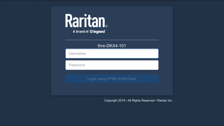 Raritan KVM screenshot-6