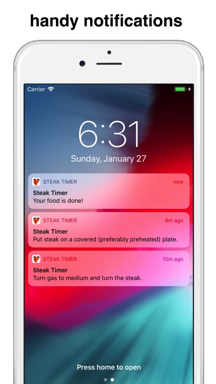 Perfect steak timer pro screenshot-4