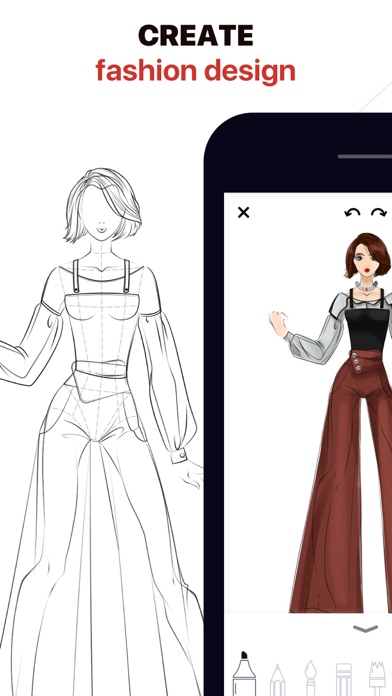 Fashion Design Sketches Style By Pocket Art Studio Ios United Kingdom Searchman App Data Information