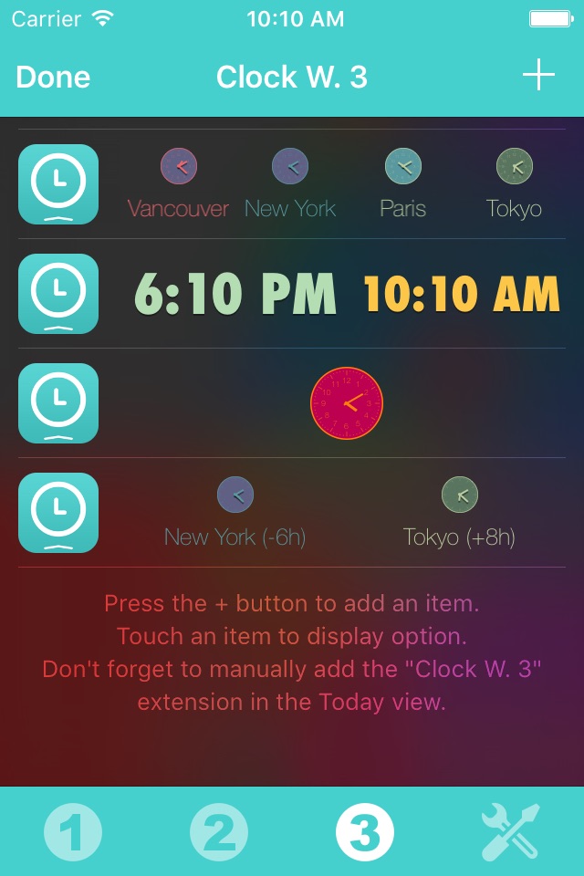 Clock Widget screenshot 4