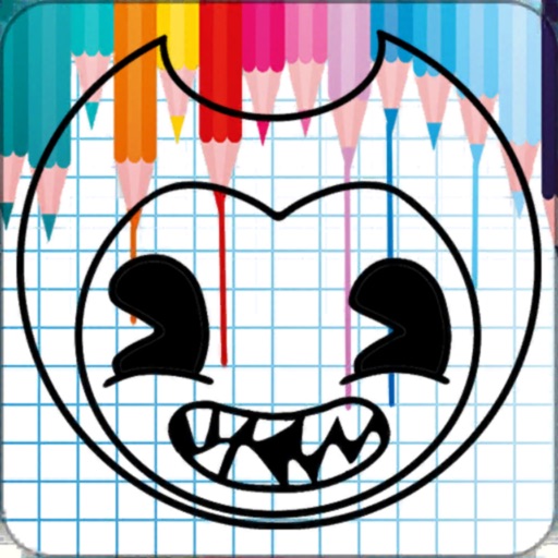 Bendy Coloring Icon