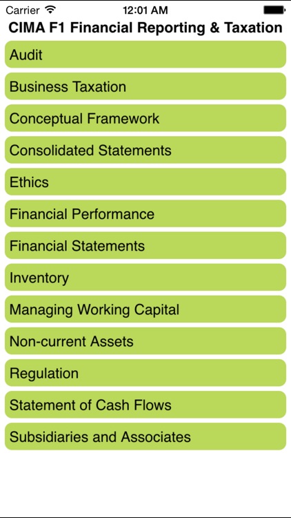 CIMA F1 Fin. Reporting & Tax