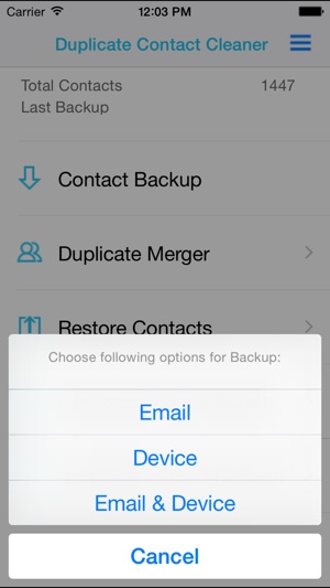 Duplicate Contact Cleaner(圖2)-速報App