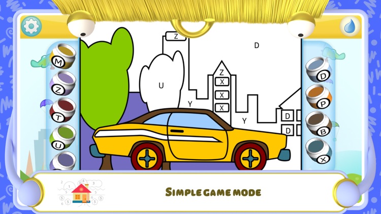 Color by Numbers - Cars +
