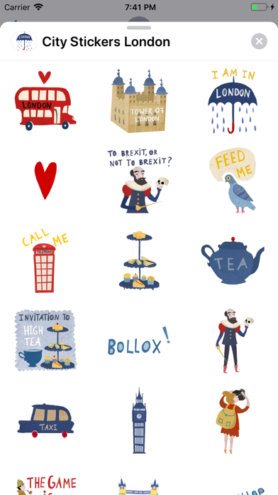 City Stickers: London screenshot 3