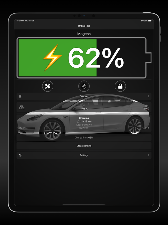 Watch app for Tesla Watch app for Tesla