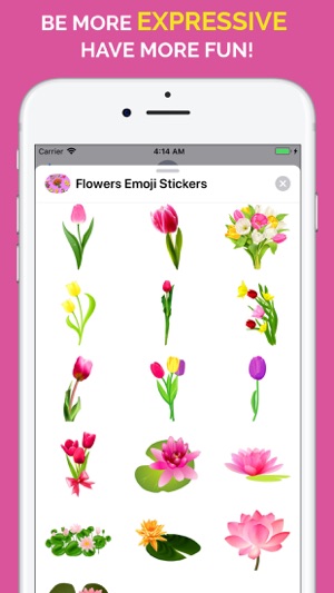 Flowers Emoji Stickers(圖5)-速報App