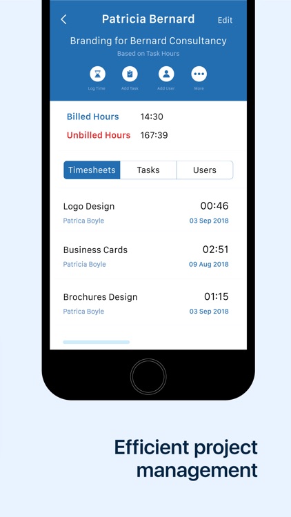 Invoice & Time Tracking - Zoho screenshot-4
