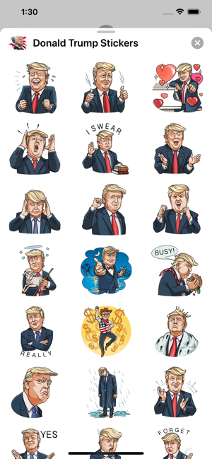 Donald Trump Stickers Pack(圖2)-速報App