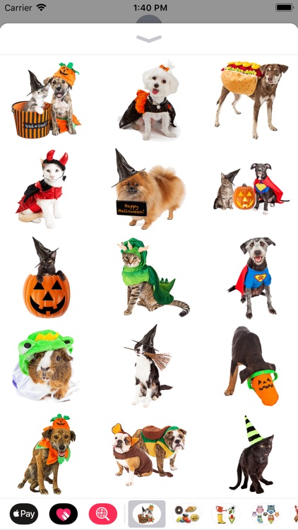 Halloween Pets Sticker Pack