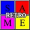 Retro Same is a puzzle game where you have to group blocks by color to make the biggest group possible