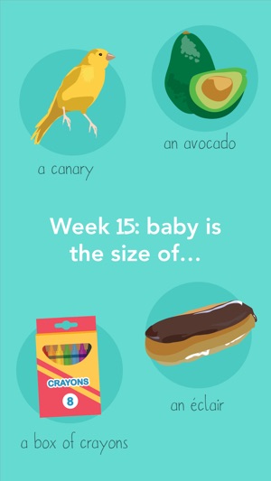 Ovia Pregnancy Baby Size Chart