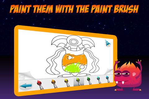 Color the Aliens screenshot 2