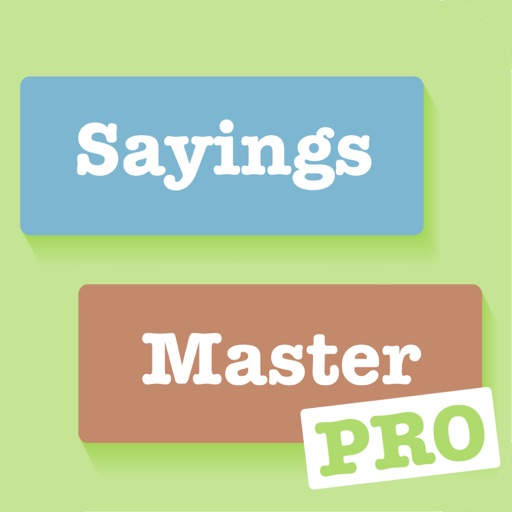 Proverbs & Sayings Master Pro iOS App