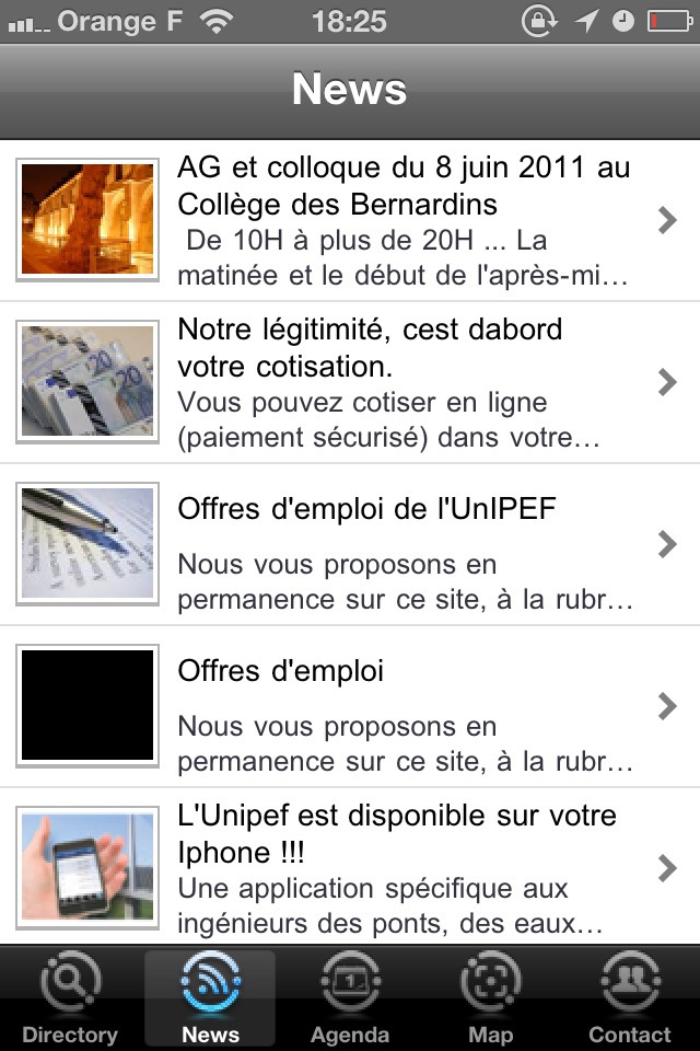 Unipef screenshot 3