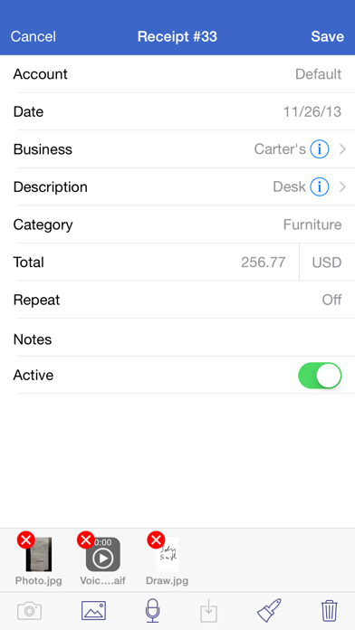 How to cancel & delete Receipts Pro - Expense Tracker from iphone & ipad 3