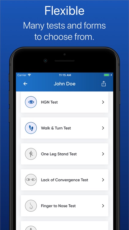SFST Report - Police DUI App screenshot-4