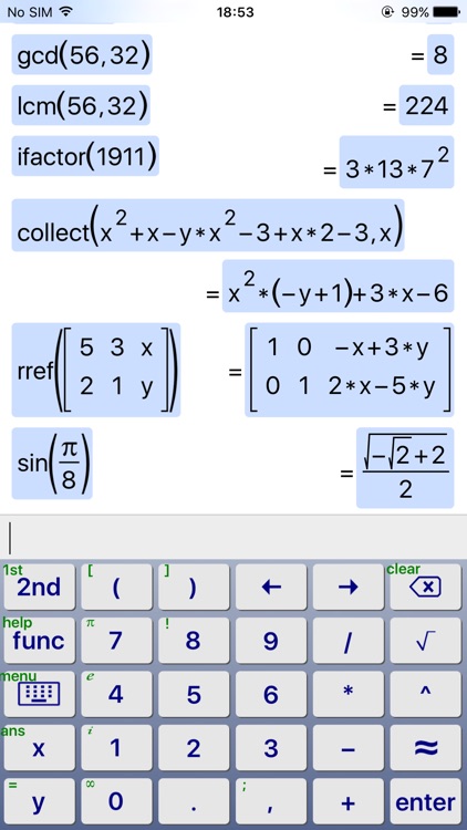 SymCalc - Symbolic Calculator screenshot-3