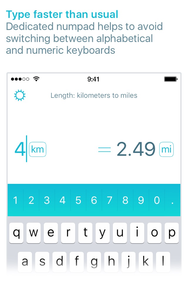 Ångström, the unit converter screenshot 2